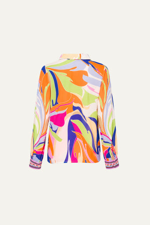 HUMMING BIRD WISHES WOVEN TOP