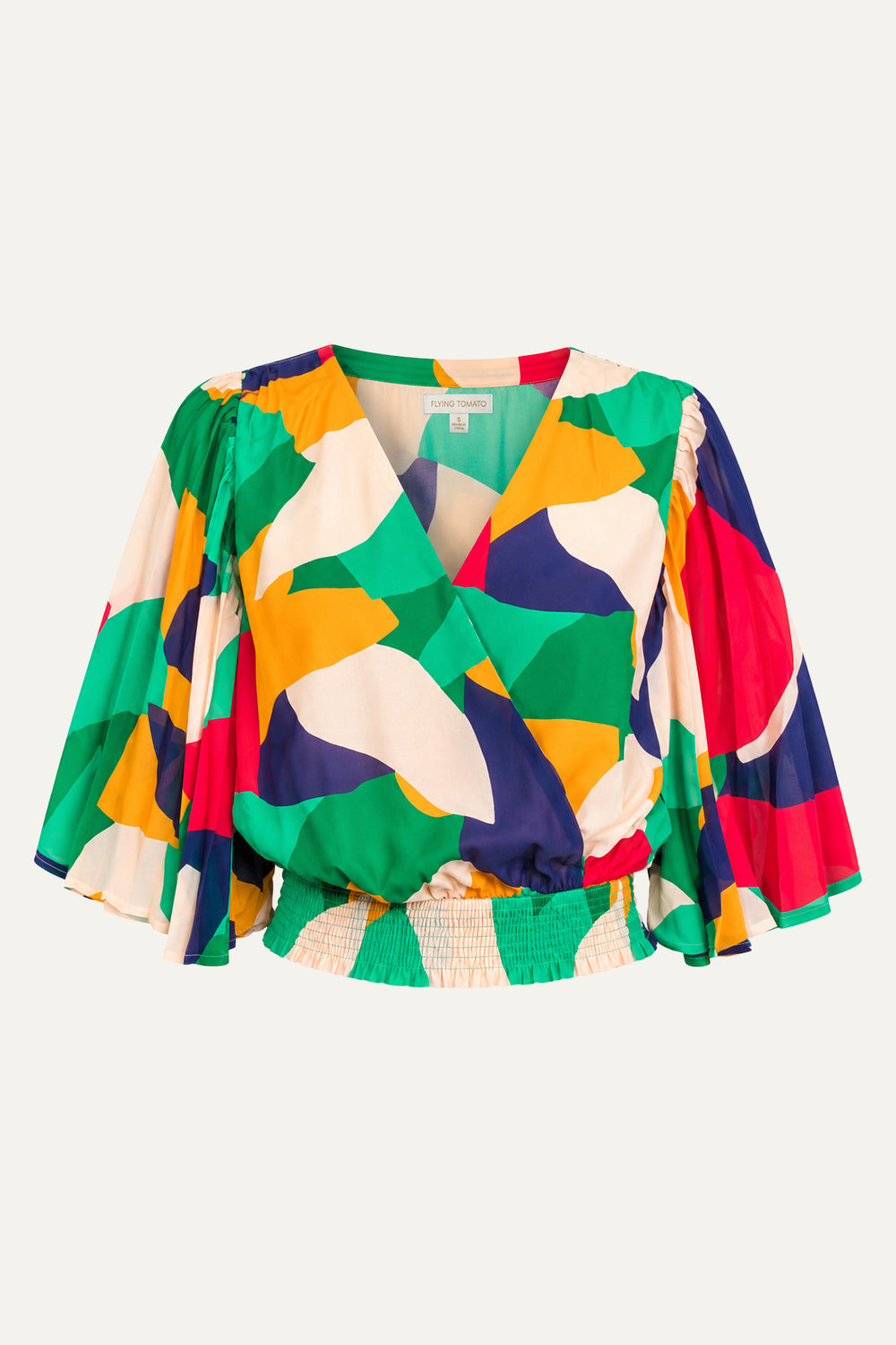 LOOKING MY BEST WOVEN TOP