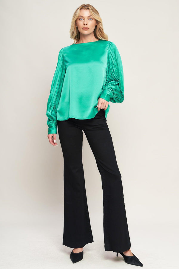 LIKE THE FIRST TIME WOVEN TOP.