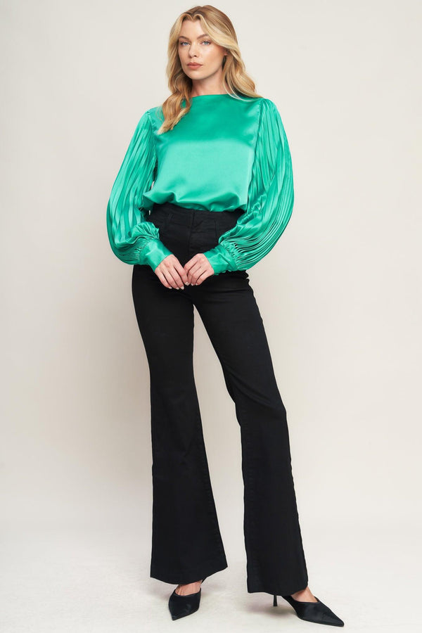 LIKE THE FIRST TIME WOVEN TOP.