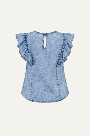 A MAGIC MOMENT WOVEN TOP
