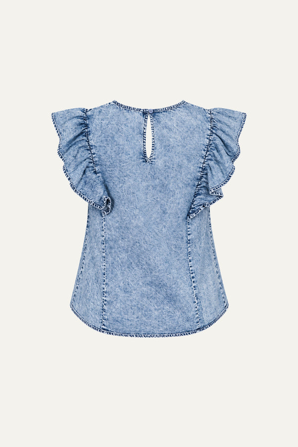 A MAGIC MOMENT WOVEN TOP