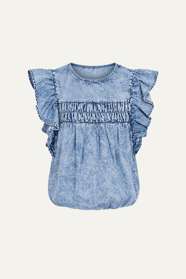 A MAGIC MOMENT WOVEN TOP