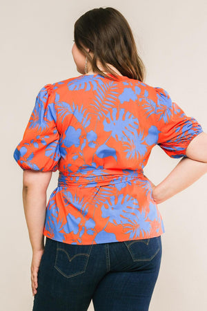 SIGN ME UP WOVEN TOP.