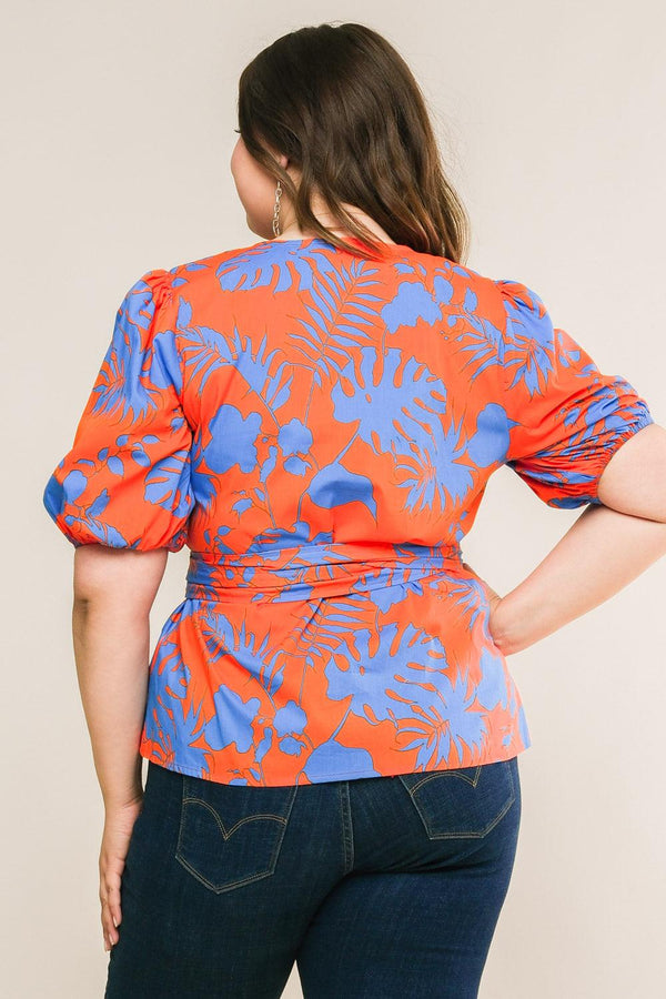SIGN ME UP WOVEN TOP.