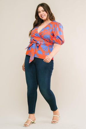 SIGN ME UP WOVEN TOP.