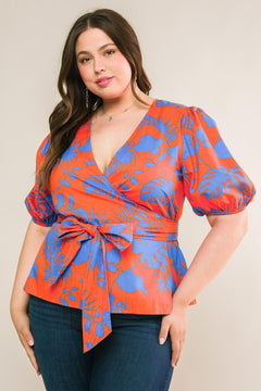 SIGN ME UP WOVEN TOP.