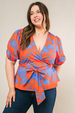 SIGN ME UP WOVEN TOP.