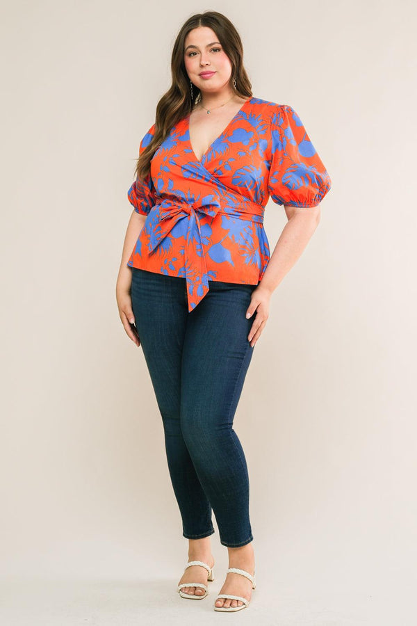 SIGN ME UP WOVEN TOP.