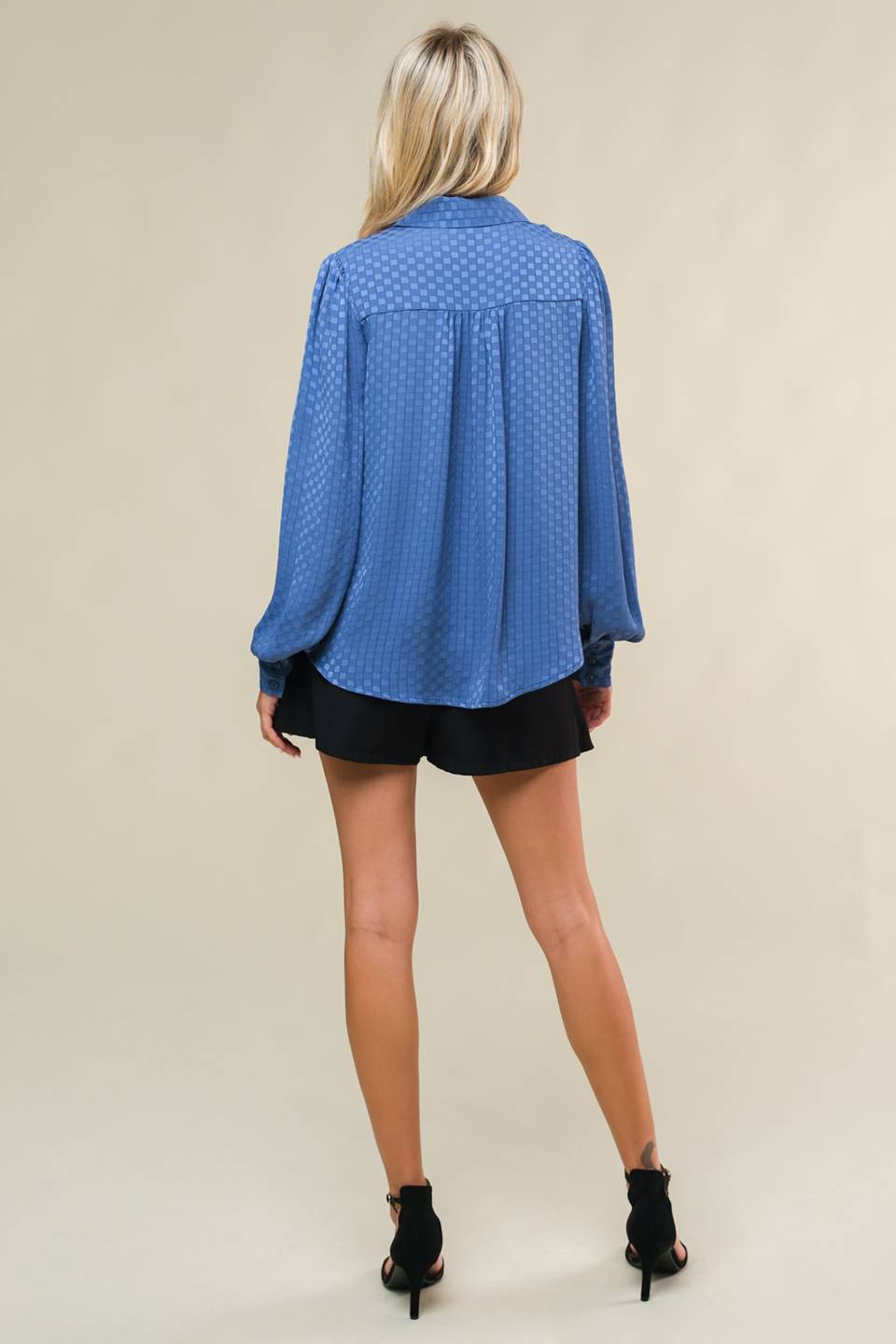 THINK OF ME WOVEN TOP