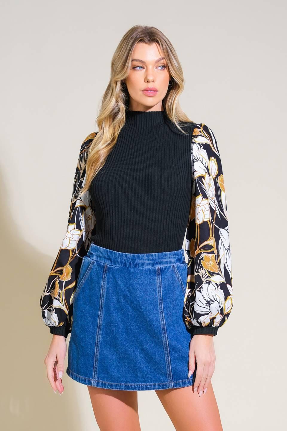 SWEET TASTE SWEATER TOP.
