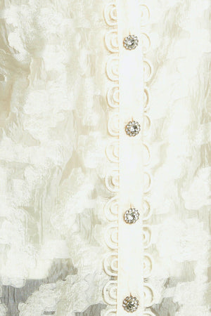 LUMINOUS GLOW WOVEN TOP.