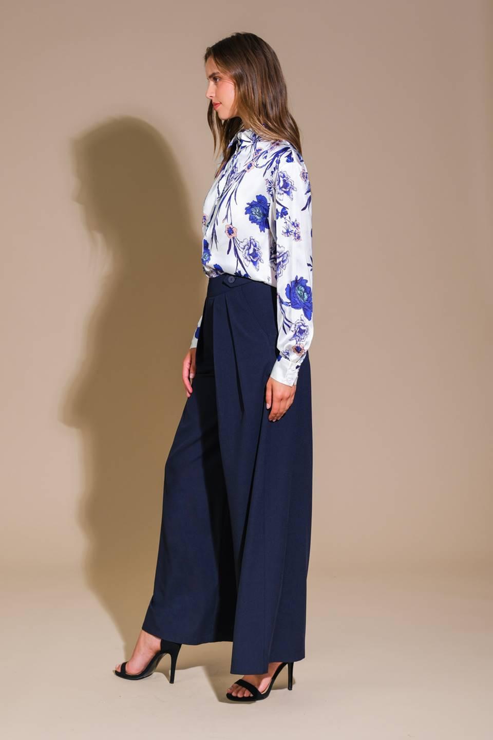 CAPE CARTERET WOVEN TOP.