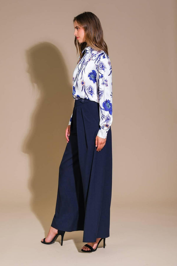 CAPE CARTERET WOVEN TOP.