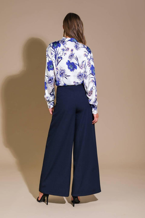 CAPE CARTERET WOVEN TOP.