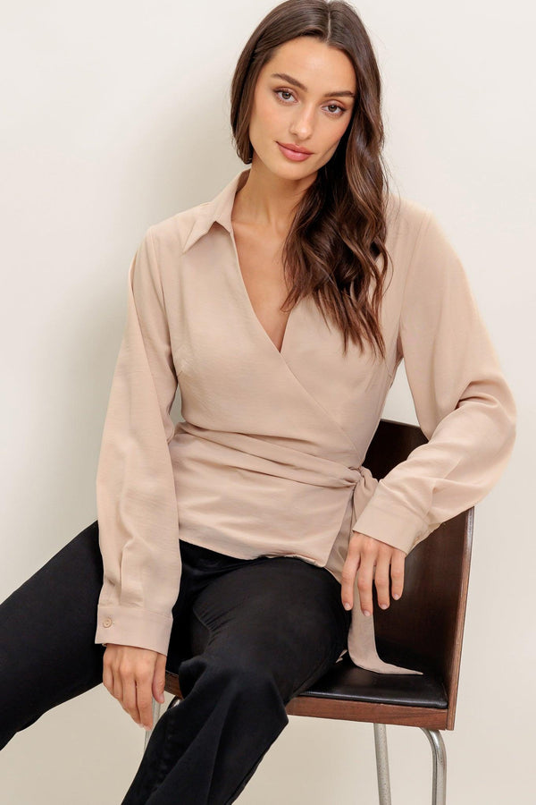 BEAUTIFUL AS YOU WOVEN TOP - Flying Tomato - TOPS - Flying Tomato