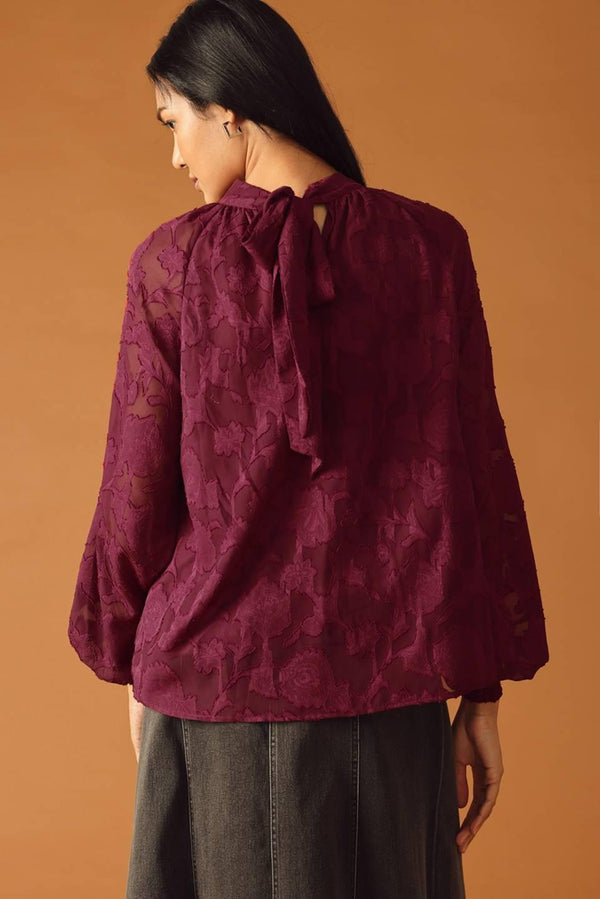 SOLARIS DREAM WOVEN TOP.