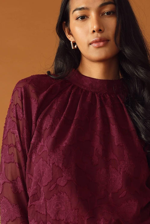 SOLARIS DREAM WOVEN TOP.