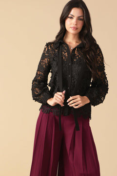 CALL IT FATE LACE TOP.