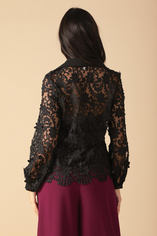 CALL IT FATE LACE TOP.