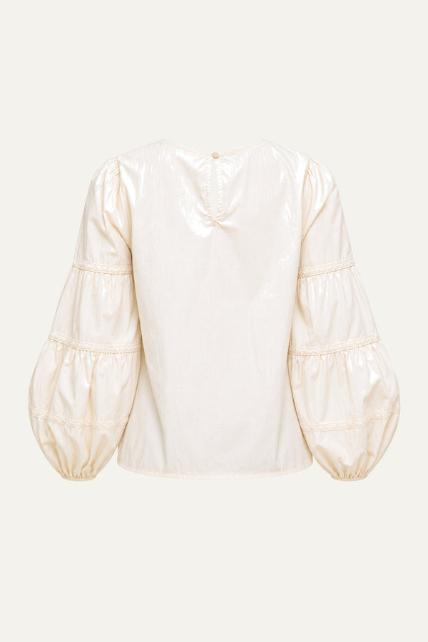 WAVERLY MILLS WOVEN TOP