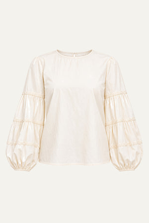 WAVERLY MILLS WOVEN TOP