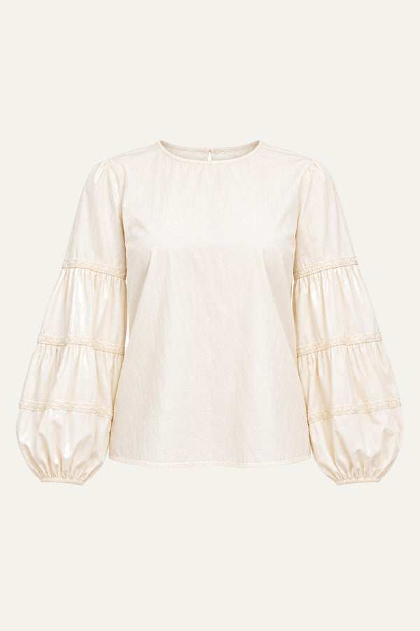 WAVERLY MILLS WOVEN TOP