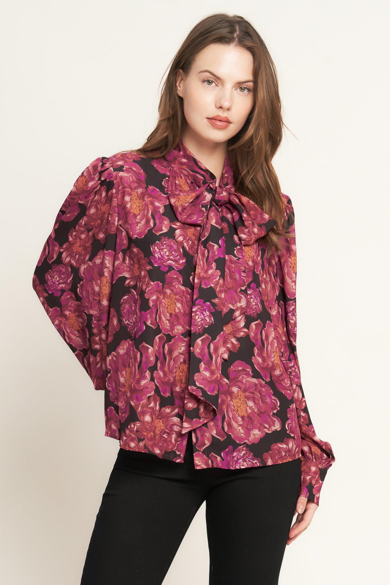 BEAUTIFUL EVENINGS WOVEN BLOUSE - FLYING TOMATO