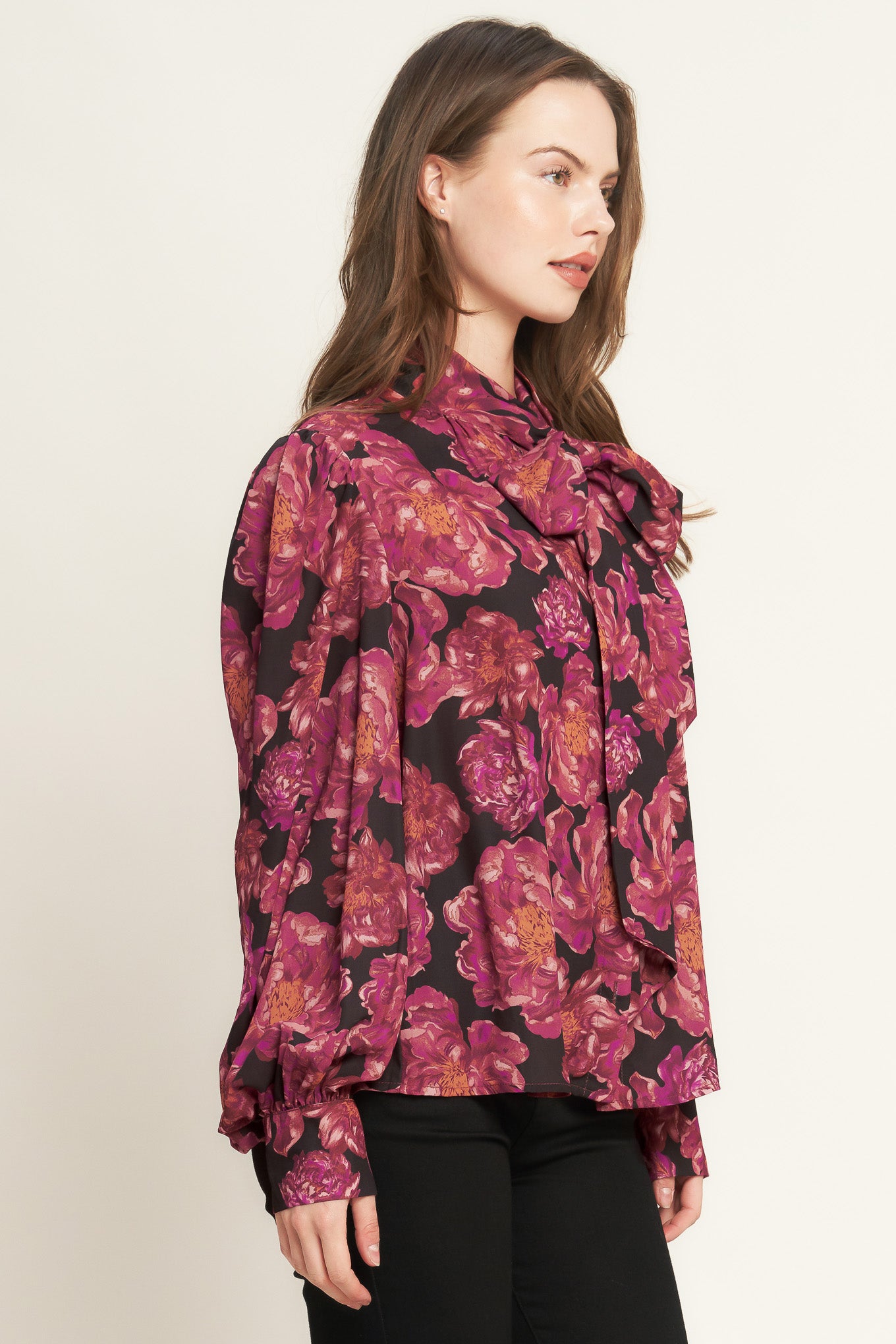 BEAUTIFUL EVENINGS WOVEN BLOUSE - FLYING TOMATO