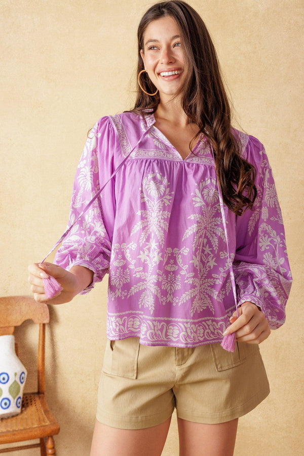 CITY CHIC WOVEN TOP.