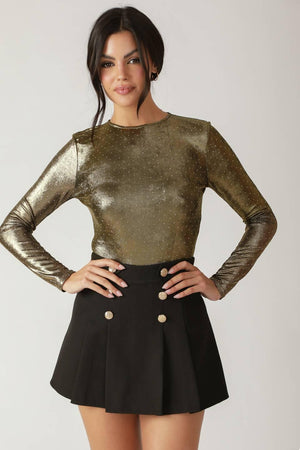 LET'S RIDE EMBELLISHED BODYSUIT.