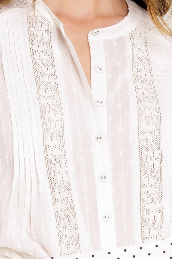 SALT BREEZE WOVEN TOP.