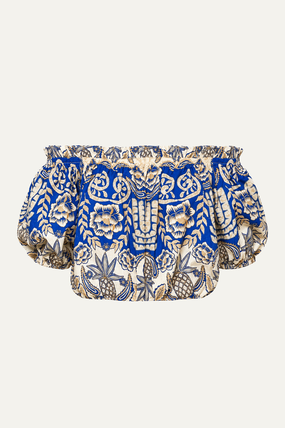 A DAY AT THE MARKET WOVEN TOP