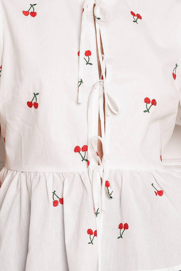 CLOSER THAN EVER WOVEN TOP.