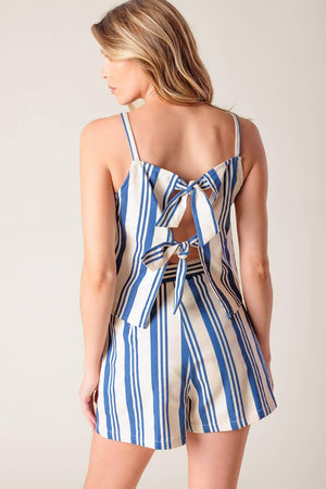 AROUND THE WORLD WOVEN TOP AND SHORT SET.