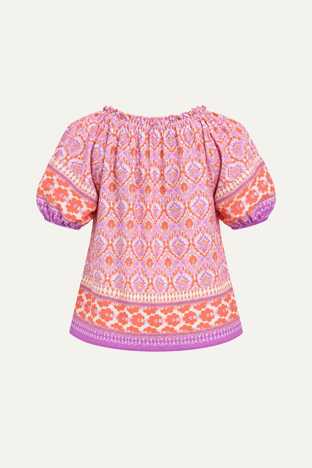 WHISPERING LAVENDER WOVEN TOP