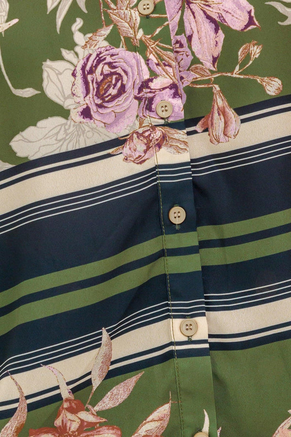 GARDEN CLUB  WOVEN TOP.