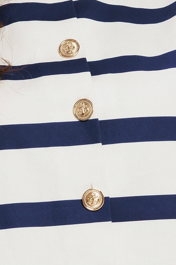 RIVIERA SAILOR WOVEN VEST.