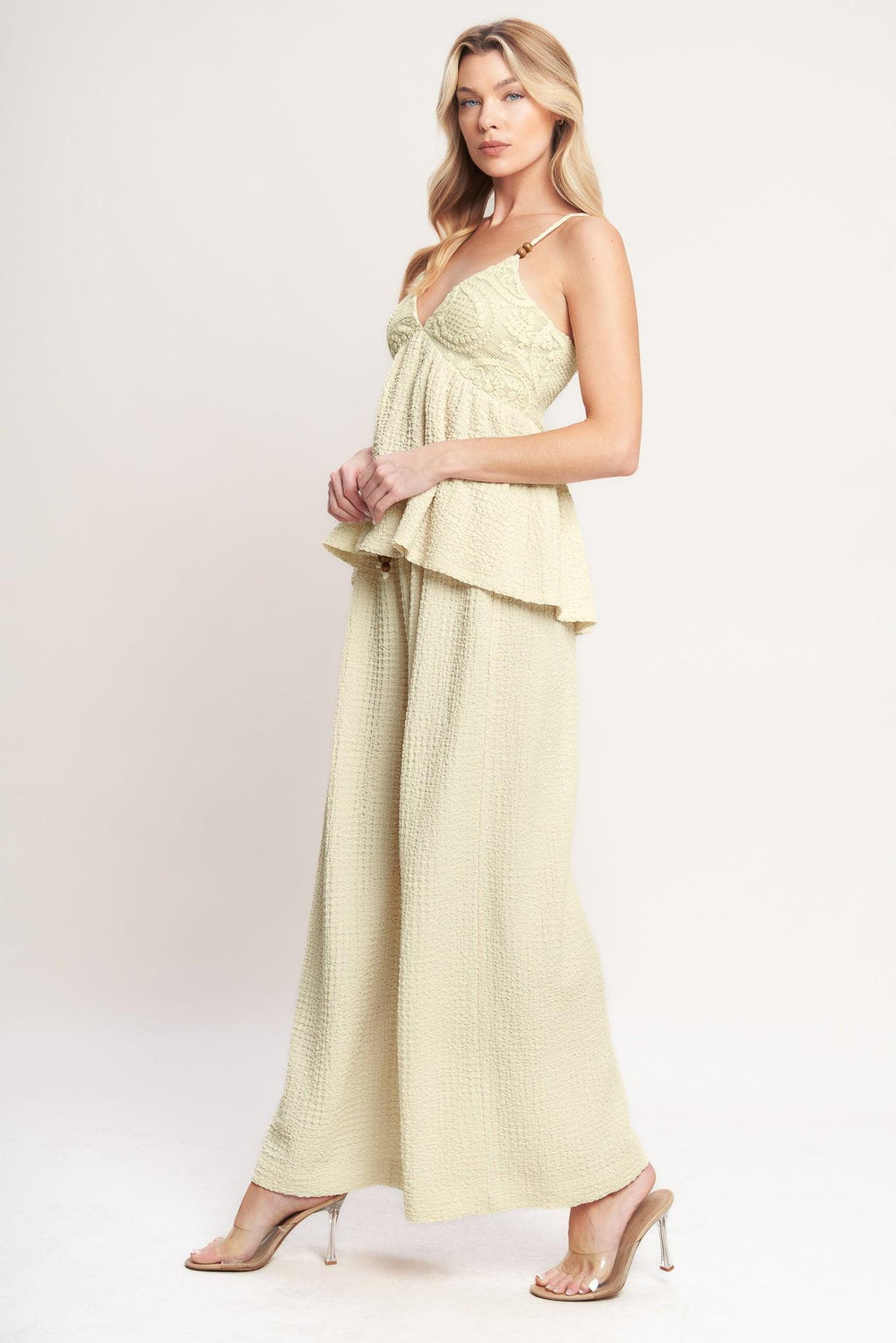 DESERT BLOOM WOVEN TOP.