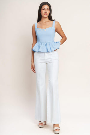 YOU’RE GOING TO LOVE WOVEN TOP.