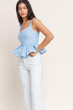YOU’RE GOING TO LOVE WOVEN TOP.