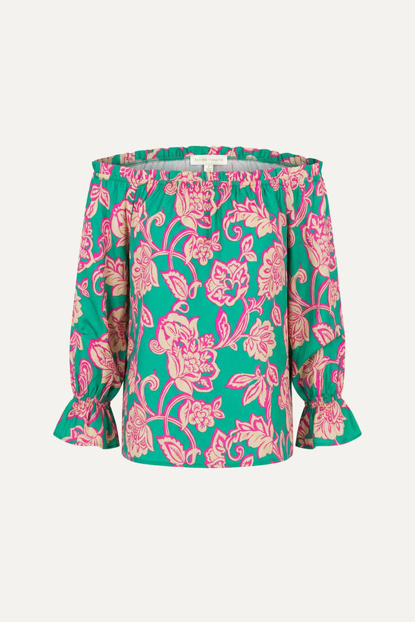 MEANT TO SHINE POPLIN TOP