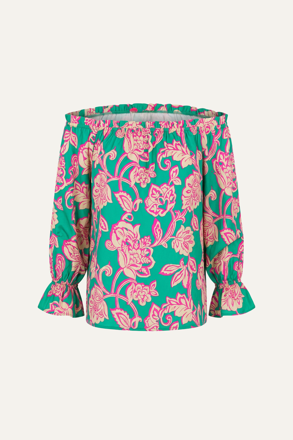 MEANT TO SHINE POPLIN TOP