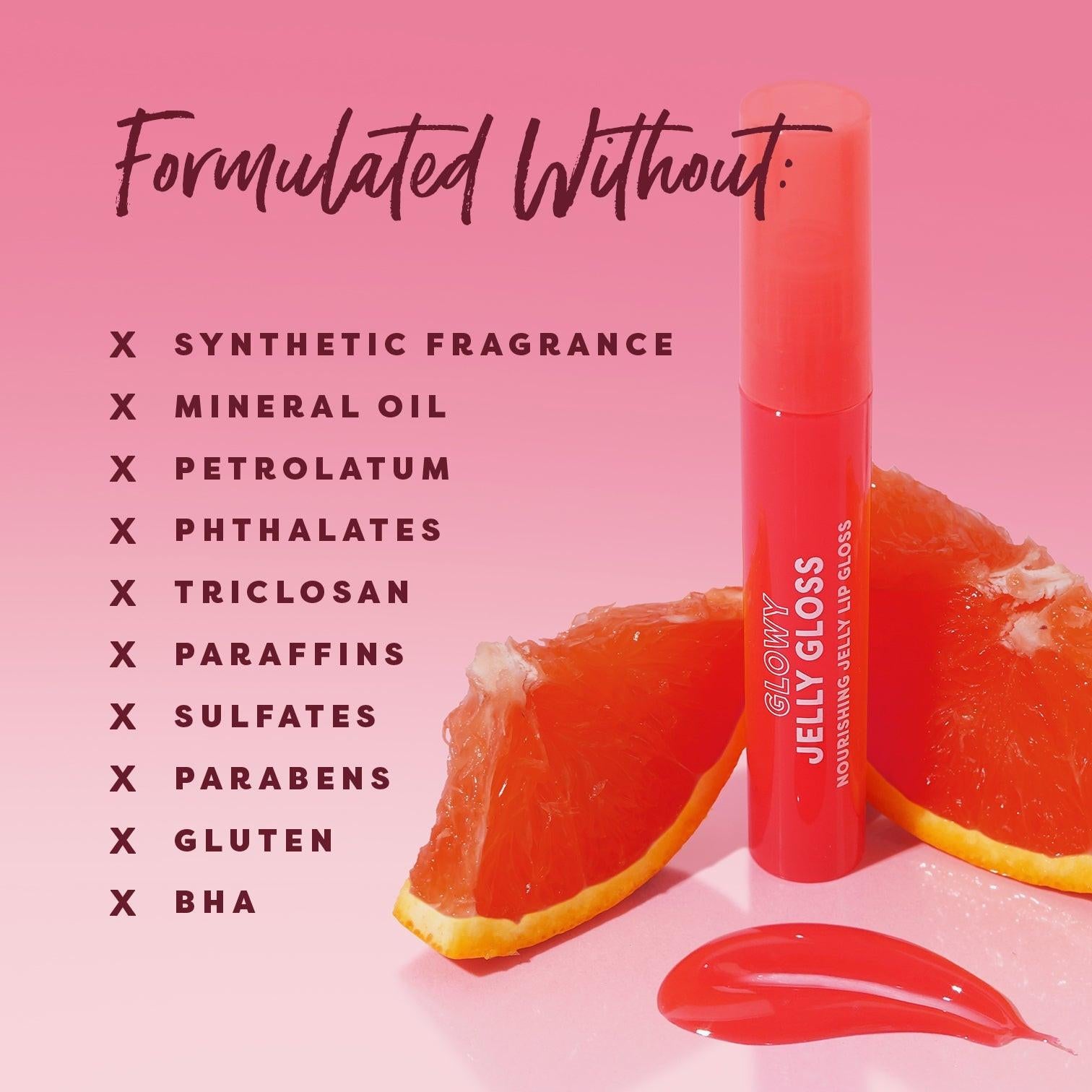 Glowy Jelly Gloss Nourishing Jelly Lip Gloss.
