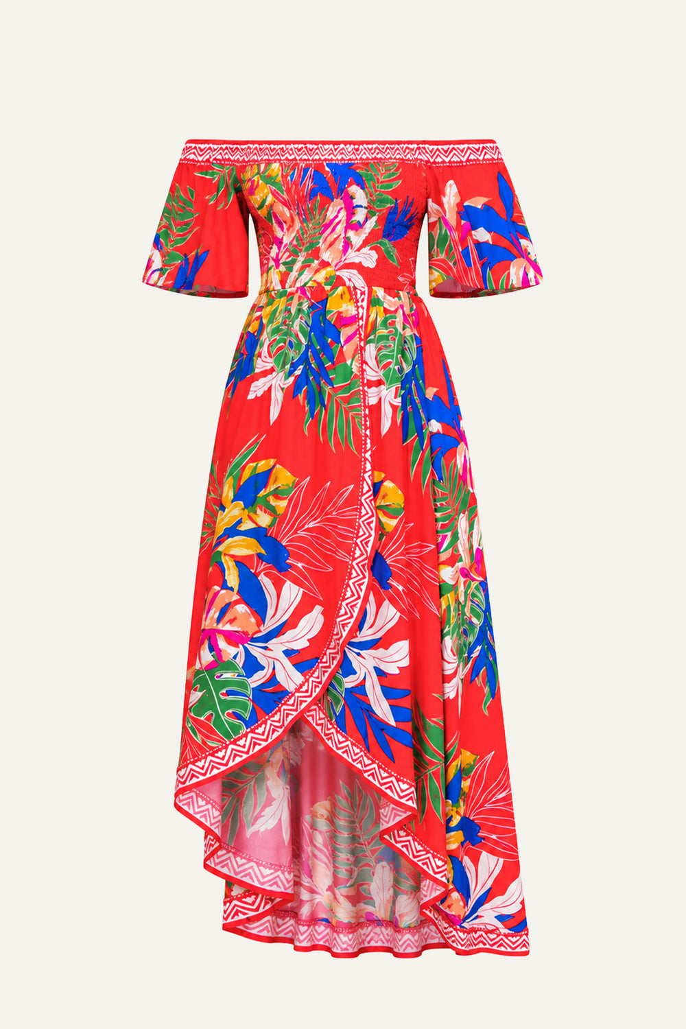 COVER ME UP HI-LO DRESS
