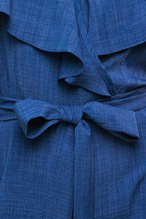SING ME BACK HOME WOVEN JUMPSUIT.