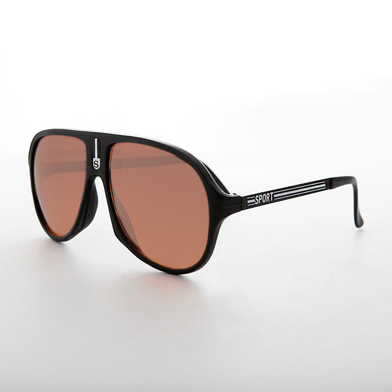 Very 80s Aviator Sunglasses - Alden