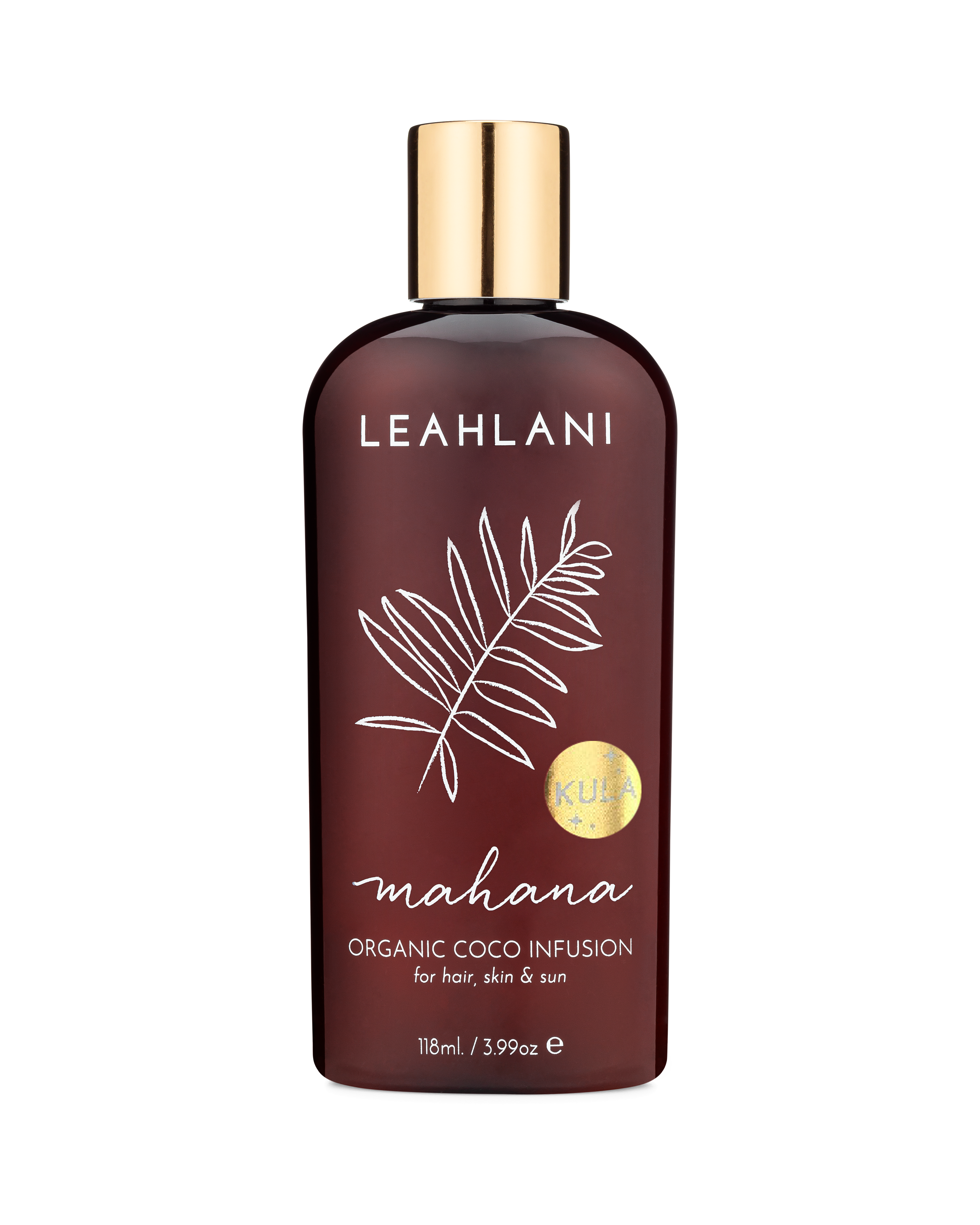 Mahana Coco Infusion with Shimmer - Flying Tomato - Tropical Body Oil for Hair, Skin, and Sun - LEAHLANI