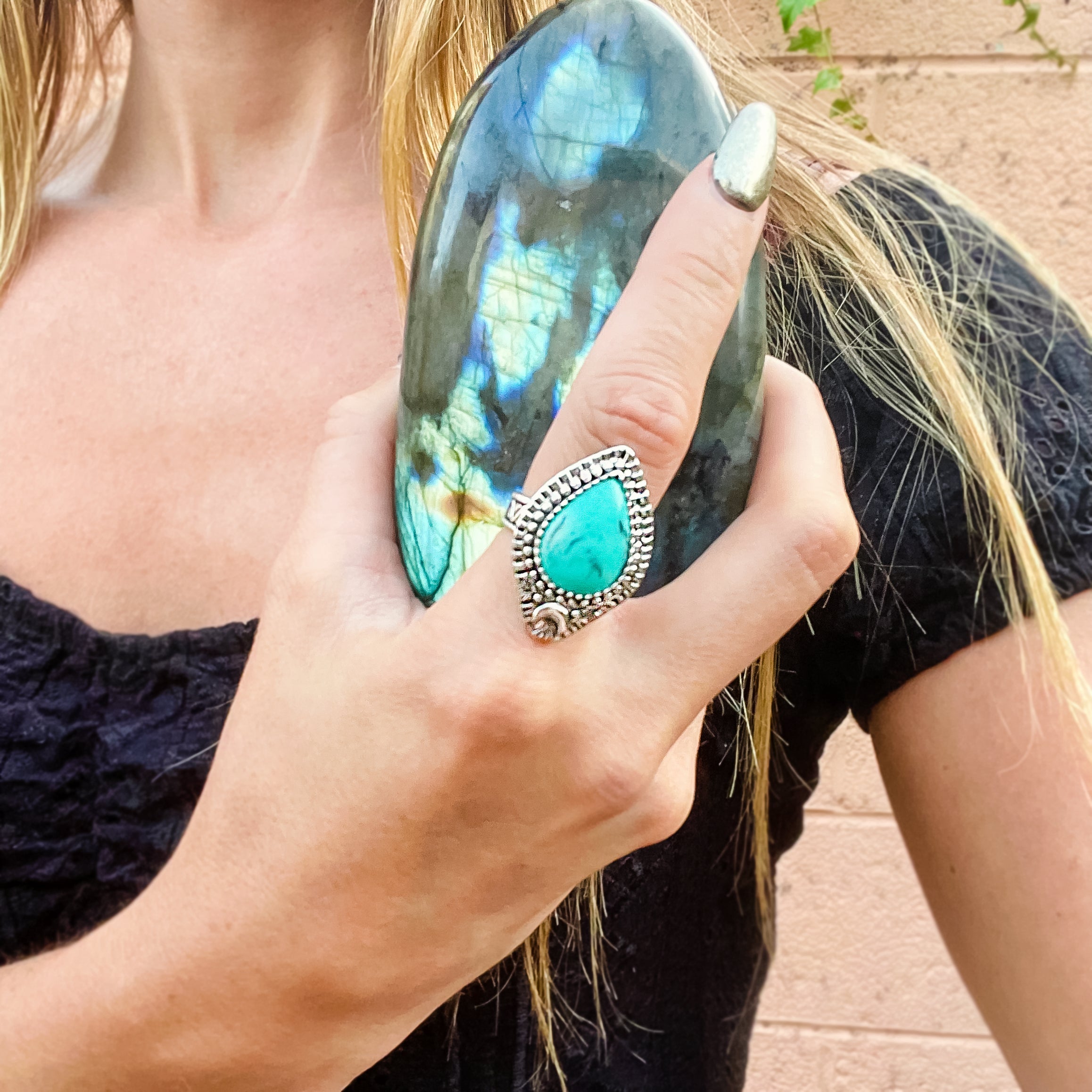 Moonlight Ring | Turquoise