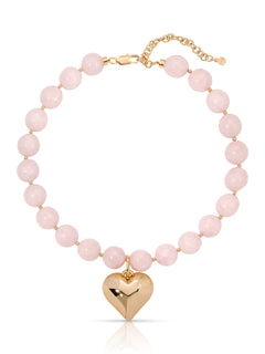 Luck and Love Rose Necklace.
